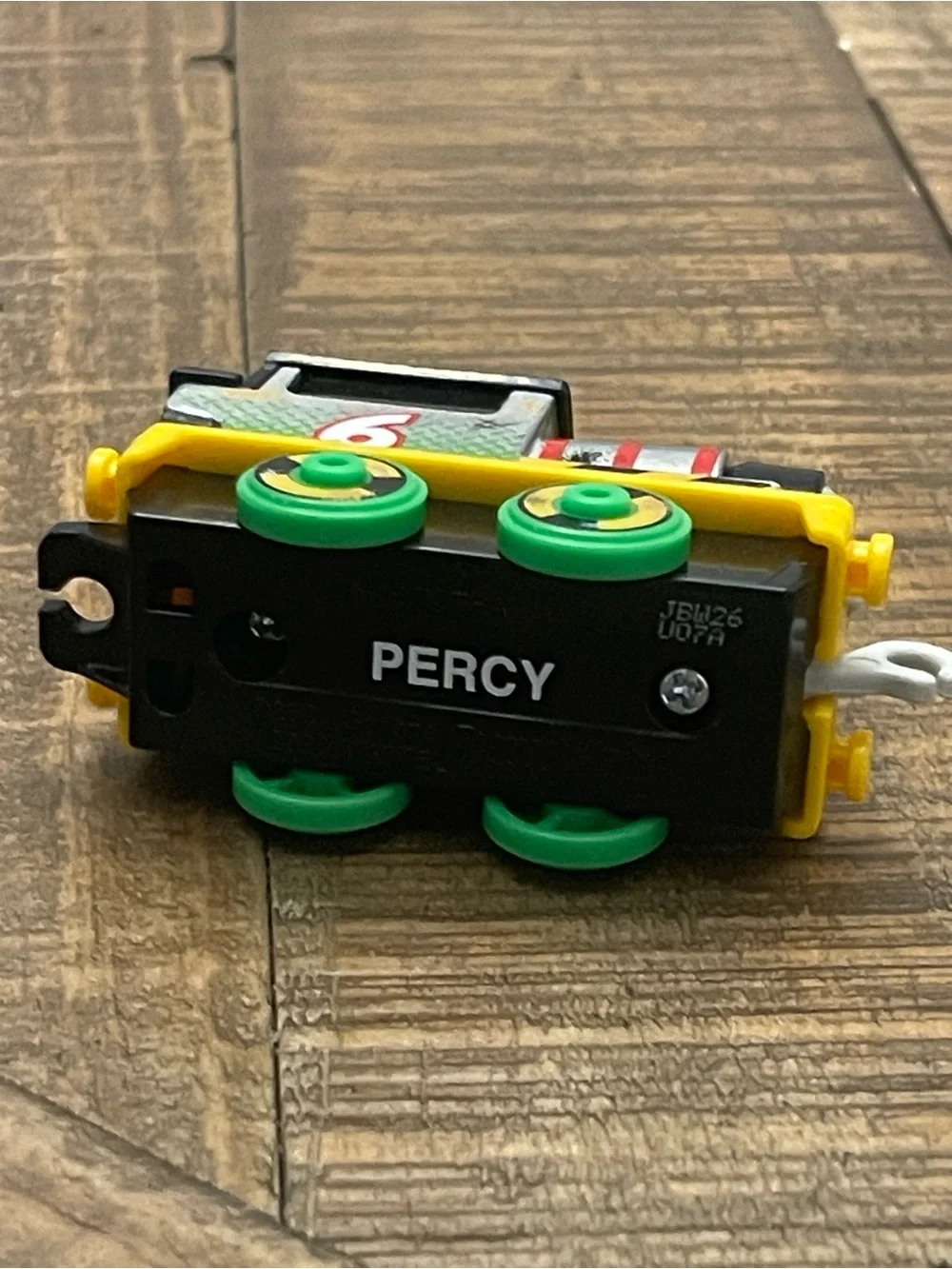 Percy die-cast train toy from the Thomas & Friends: All Engines Go series